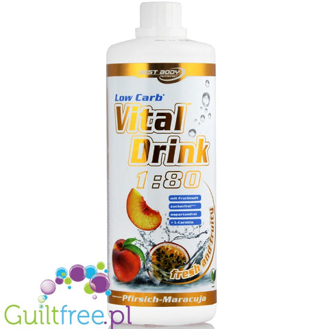 Vital Drink Peach Passionfruit 1L 
