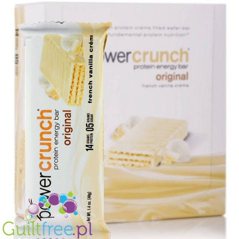 Power Crunch Vanilla box of 12 bars