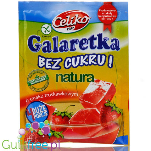 Celiko sugar free, sweeteners free strawberry jelly