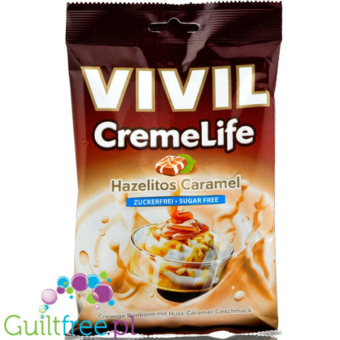 Vivil Cremelife Hazelitos Caramel sugar free candies