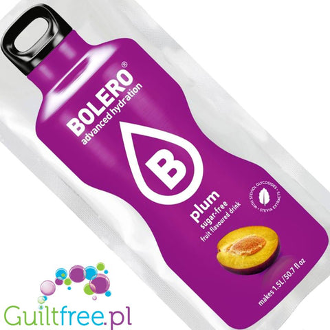Bolero Instant Fruit Flavored Drink with sweeteners, Plum