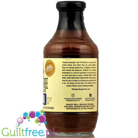 G. Hughes sugar free BBQ sauce Hickory