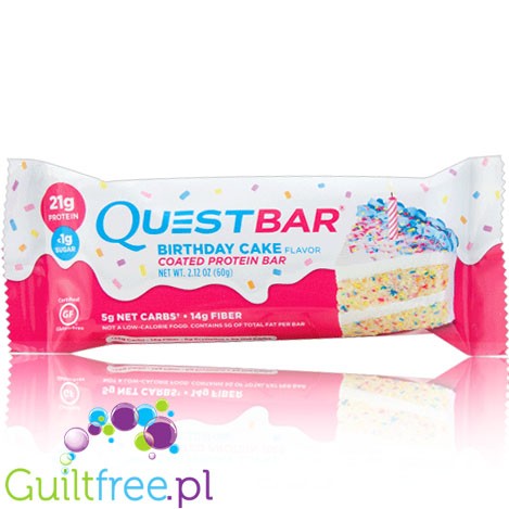 Quest Bar Birthday Cake