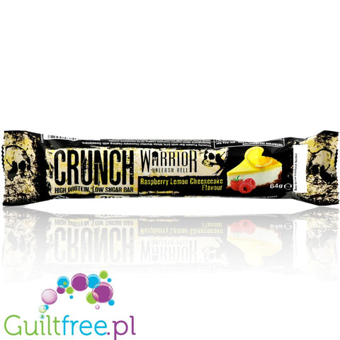 Warrior Crunch Raspberry Lemon Cheesecake