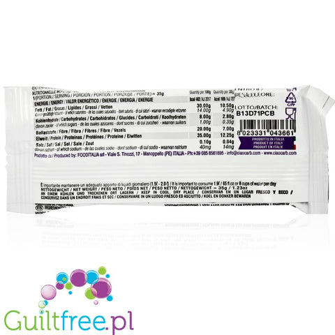 CiaoCarb Sensazioni ProtoChoc