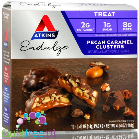 Atkins Treat Endulge Pecan Caramel Clusters