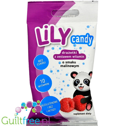 Lily Raspberry, Powdered sugar-free pills with erythritol and stevia