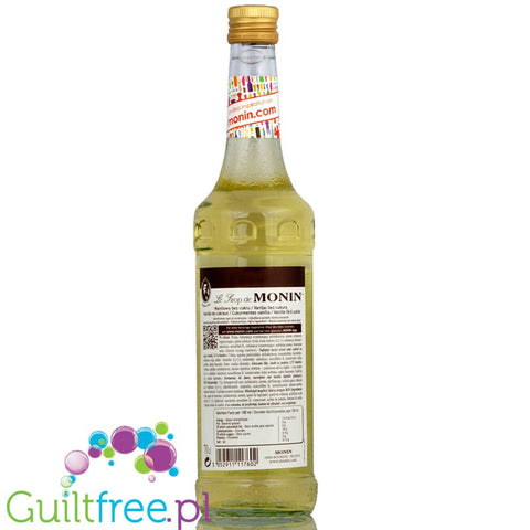 Monin sugar free syrup, Vanilla 0,7L
