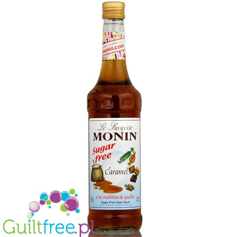 Monin sugar free syrup, Caramel 0,7L