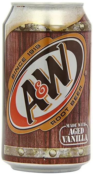 A&W root beer soda CHEAT MEAL