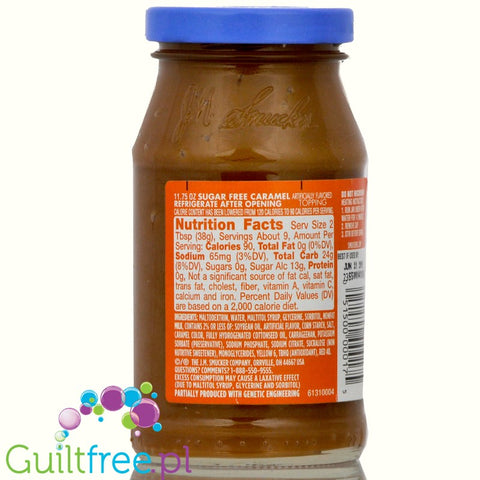 Smucker's Sugar free caramel topping