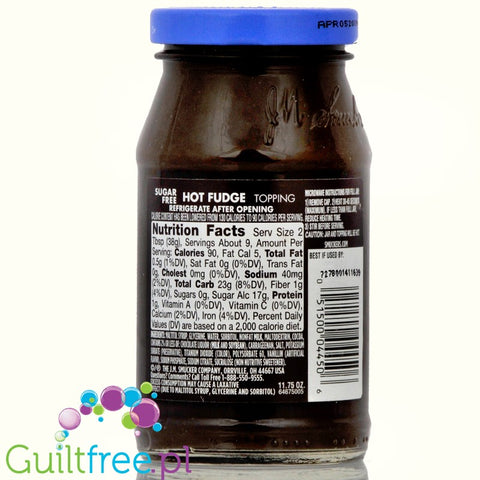 Smucker's Sugar free hot fudge topping