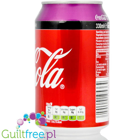 Coca Cola Cherry Zero UK version