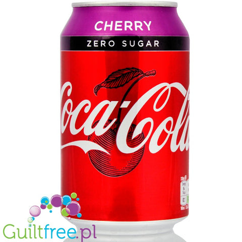 Coca Cola Cherry Zero UK version