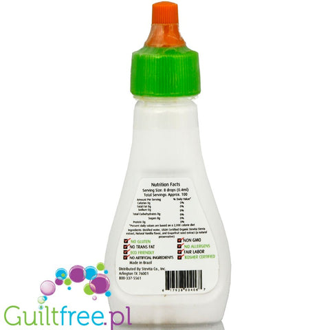Stevita Flavored Liquid Stevia, Vanilla