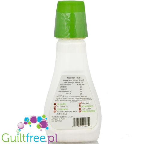Stevita Flavored Liquid Stevia, Toffee