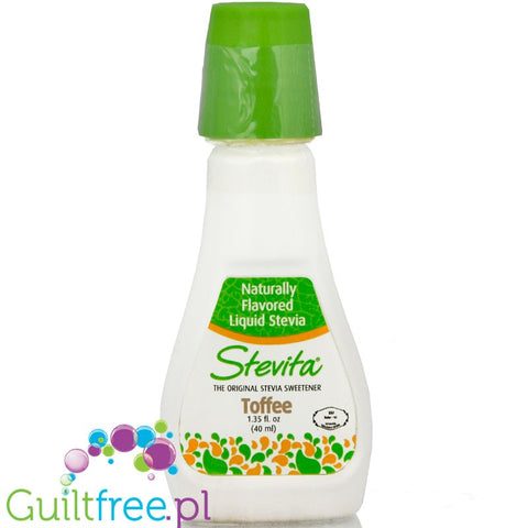 Stevita Flavored Liquid Stevia, Toffee
