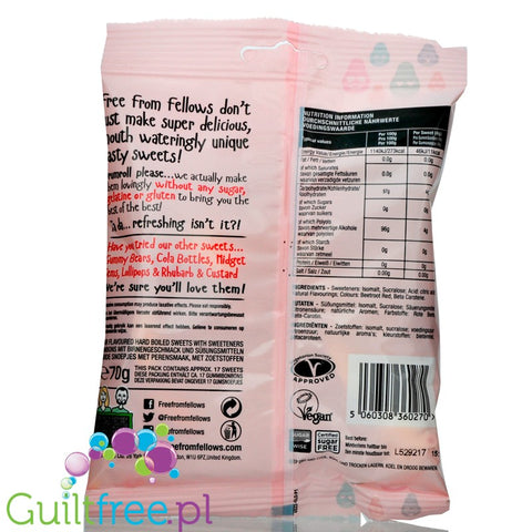 Free From Fellows Pear Drops 70g