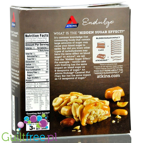 Atkins Treat Endulge Peanut Caramel Cluster