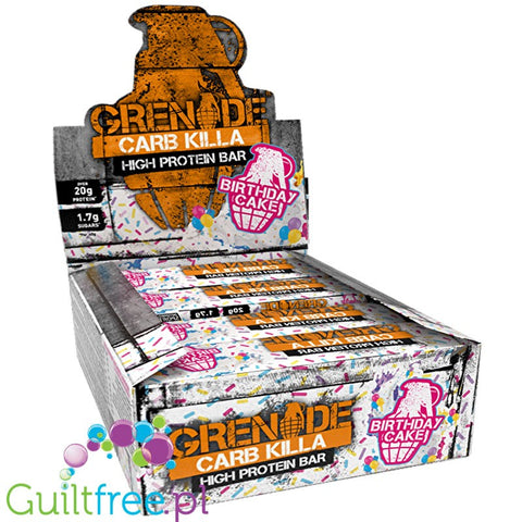 Grenade Carb Killa Birthday Cake protein bar