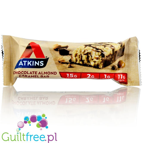 Atkins Meal Chocolate Almond Caramel protein bar