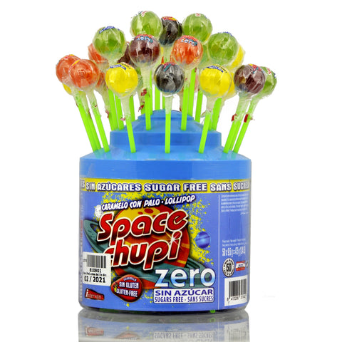 Space Chupi Zero sugar free lollipop