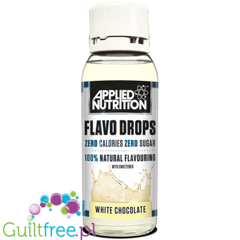 Applied Nutrition Flavo Drops White Chocolate sugar free, fat free liquid flavor