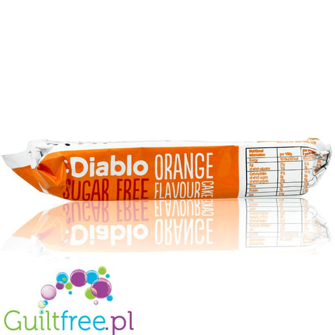 Diablo sugar free corange sponge cake