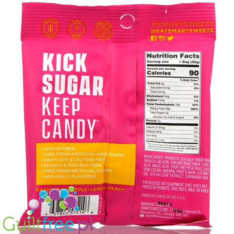 Smart Sweets, Gummy Bears, Fruity