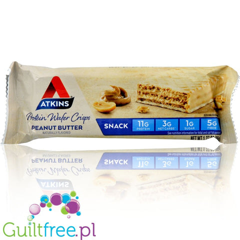 Atkins Wafer Crisps, Peanut Butter