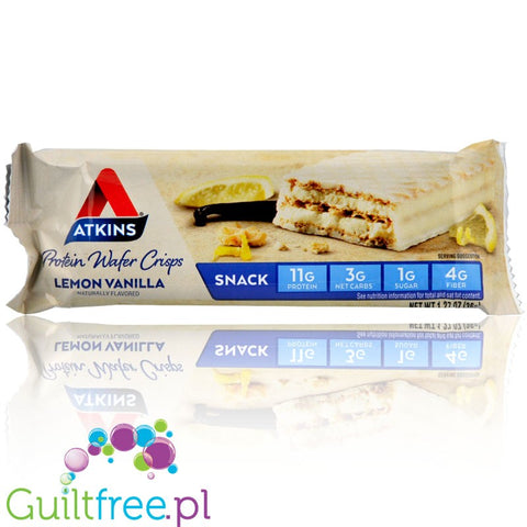 Atkins Wafer Crisps, Lemon Vanilla