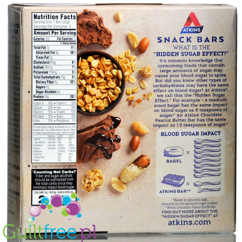 Atkins Snack Peanut Butter Fudge Crisp