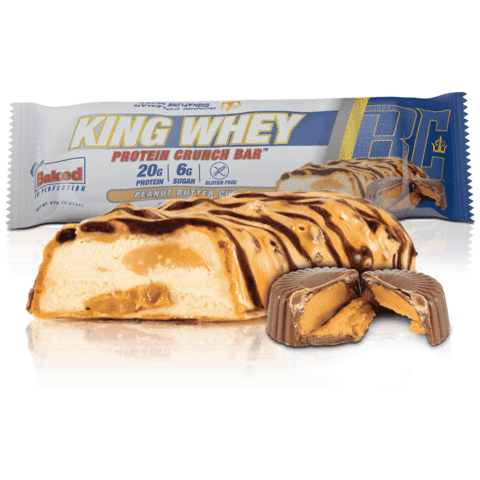 Ronnie Coleman King Whey Protein Crunch Bar Peanut Butter Cup