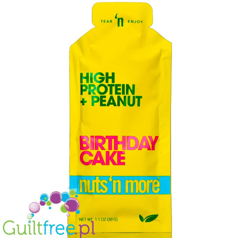 Nuts 'N More Birthday Cake squeeze pack