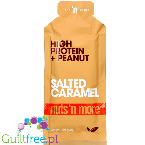 Nuts 'N More Salted Caramel squeeze pack
