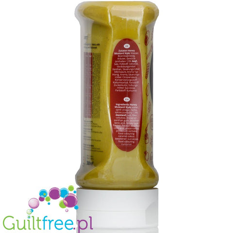 Callowfit Sauce Honey Mustard 300ml - fat free, low carb, no aded sugar sauce