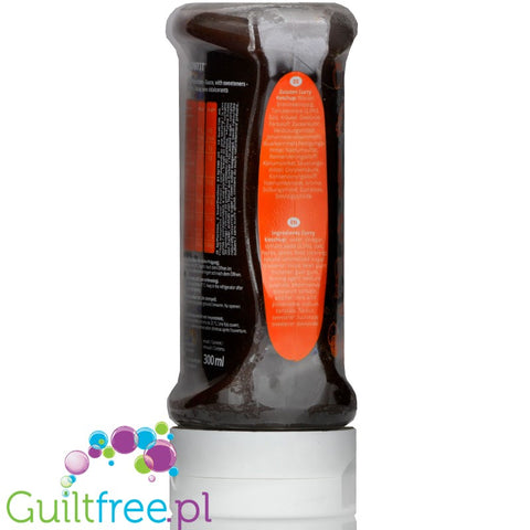 Callowfit Sauce Curry Kethup 300ml - fat free, low carb, no aded sugar sauce