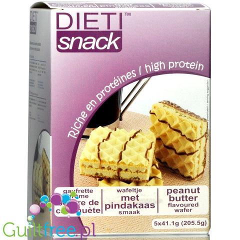 Dieti Meal Snack high protein waffer with Peanut Butter cream