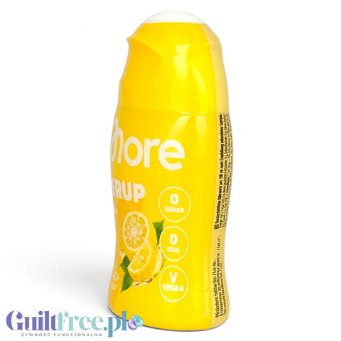 More Nutrition Zerup Yuzu na 8L - skoncentrowany syrop do wody bez cukru i kalorii