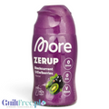 More Nutrition Zerup Blackcurrant & Kiwiberries na 8L - skoncentrowany syrop bez cukru i kalorii, Czarna Porzeczka & Kiwi