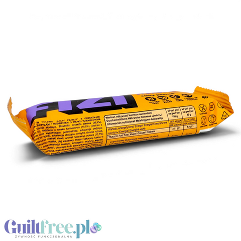 Fizi Guilty Pleasure Salty Peanut - baton w polewie z orzeszkami i nadzieniem o smaku słonego karmelu