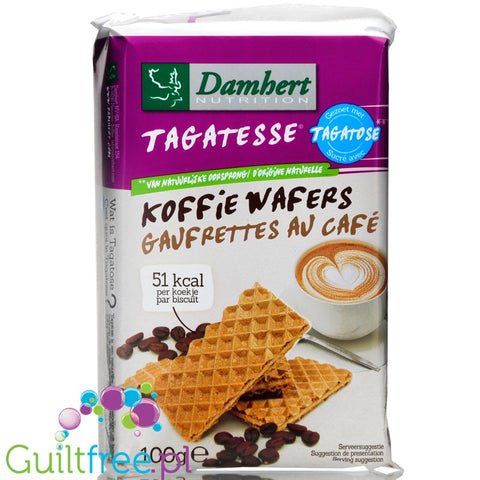 Tagatesse coffee waffers with tagatose