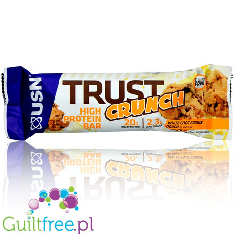 USN Trust Crunch Protein Bar - White Chocolate Cookie Dough