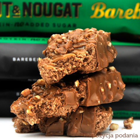 Barebells Hazelnut & Nougat  no added sugar protein bar
