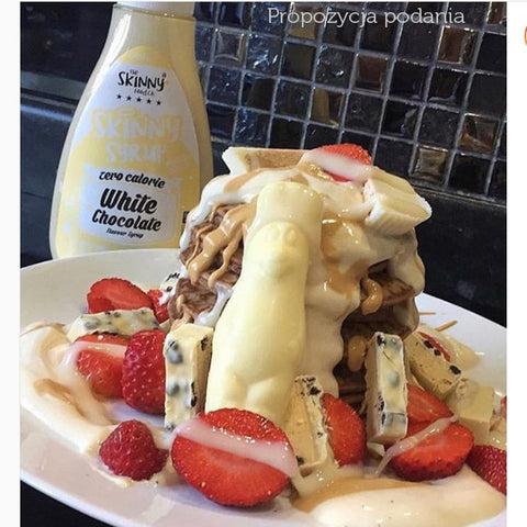 Skinny Food Zero Calorie White Chocolate Syrup