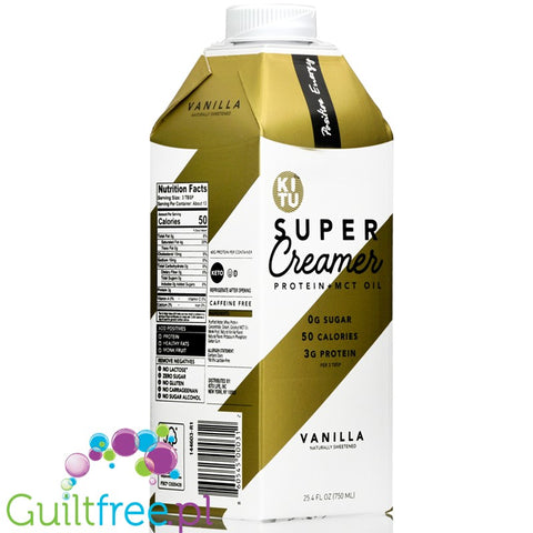 Kitu Keto Creamer, Vanilla 25.4 oz
