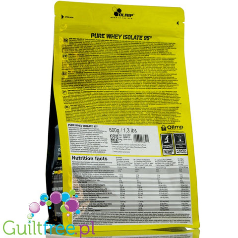 Olimp Whey Protein Complex 100% 0,7 kg bag strawberry