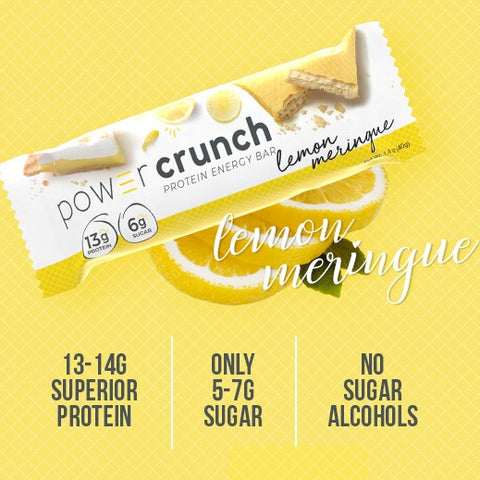 Power Crunch Lemon Meringue Protein Waffer