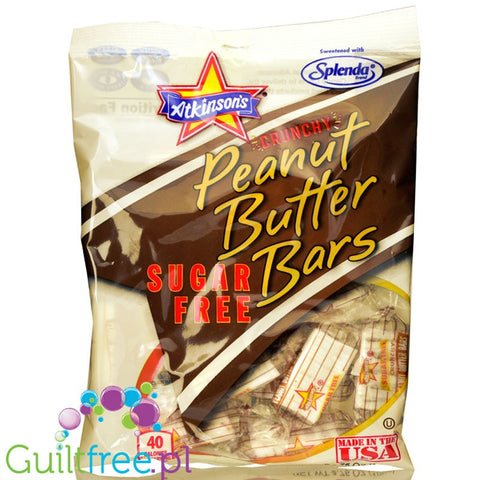Atkinson's Sugar Free Peanut Butter Bars