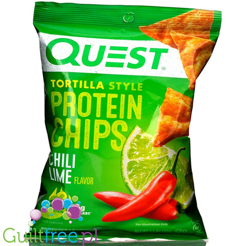 Quest Tortilla Chips, Chilli & Lime